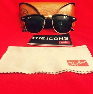 Ray-Ban Wayfarer Gold and Black
